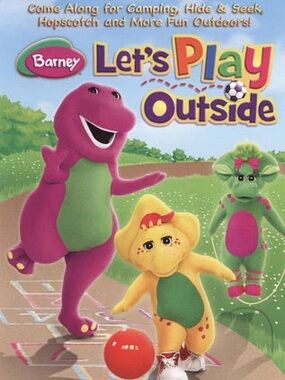 Barney: Lets Play Outside (DVD, 2010) New & Sealed